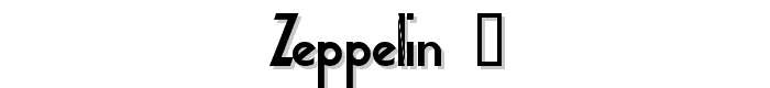 Zeppelin 2 font